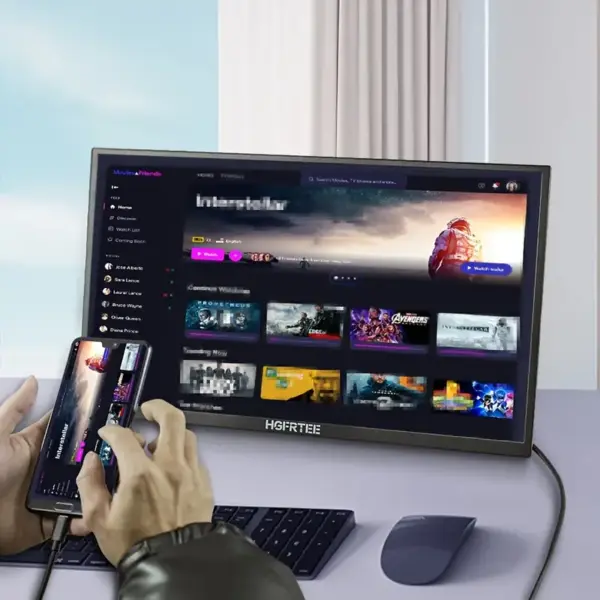 HGFRTEE 18.5-Inch 120Hz Portable Gaming Monitor - Image 6