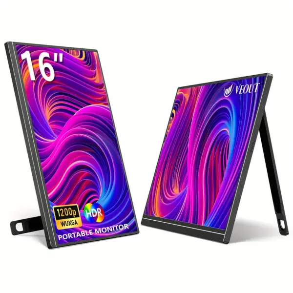 2024 VEOUT 16-Inch Portable Monitor (1920x1200P, IPS) - Image 8