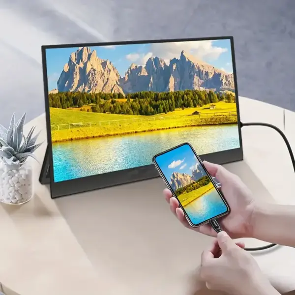 15.6" Portable Monitor (1920x1080P, HDR & FreeSync) - Image 3