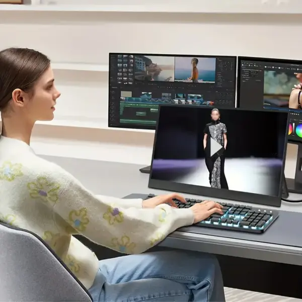 15.6" Portable Monitor (1920x1080P, HDR & FreeSync) - Image 7