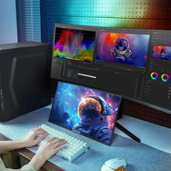 HGFRTEE 18.5-Inch 120Hz Portable Gaming Monitor - Image 3