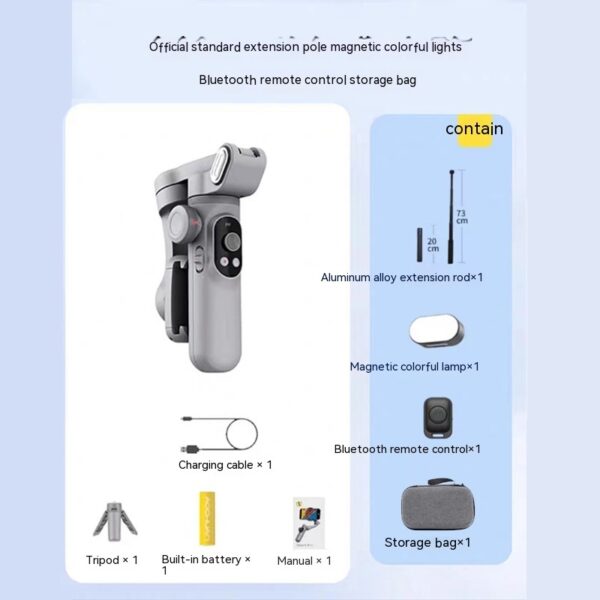Pro Mobile PTZ Stabilizer Intelligent Three-axis Anti-shake - Image 8