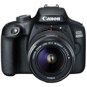 Canon EOS 4000D DSLR Camera EF-S 18-55 mm f/3.5-5.6 III Lens
