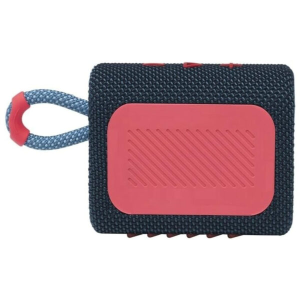 JBL Go 3 Portable Waterproof Wireless IP67 Dustproof Outdoor Bluetooth Speaker (Blue Pink) - Image 4