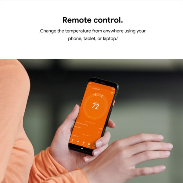 Google Nest Learning Thermostat 3rd Gen Stainless Steel T3007ES - Image 4