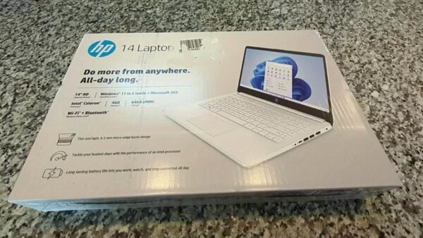 HP Laptop, 14" Display, Intel Celeron N4120, 16GB RAM, 320GB Storage(Windows 11 S) - Image 10