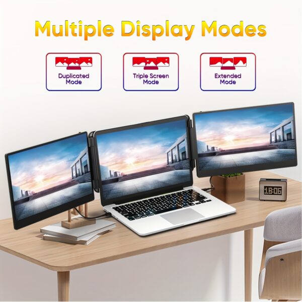 Laptop Expansion Screen 14 Inch IPS 178 Degree Wide Viewing Angle - Image 3