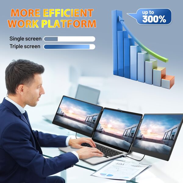 Laptop Expansion Screen 14 Inch IPS 178 Degree Wide Viewing Angle - Image 10