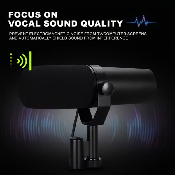 Professional SM7B Dynamic Microphone For Studio Recording, Podcasting, Gaming - Image 2