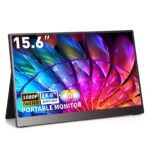 15.6" Portable FHD IPS Gaming Monitor (Black, Smart Case)