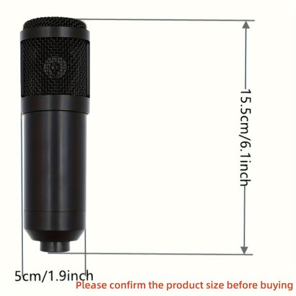Podcast Equipment Bundle, V8s Audio Interface, Wired Microphone - Image 4