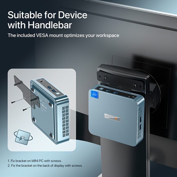 PELADN WI-4 Mini PC, 11th Gen N5095 - Image 10