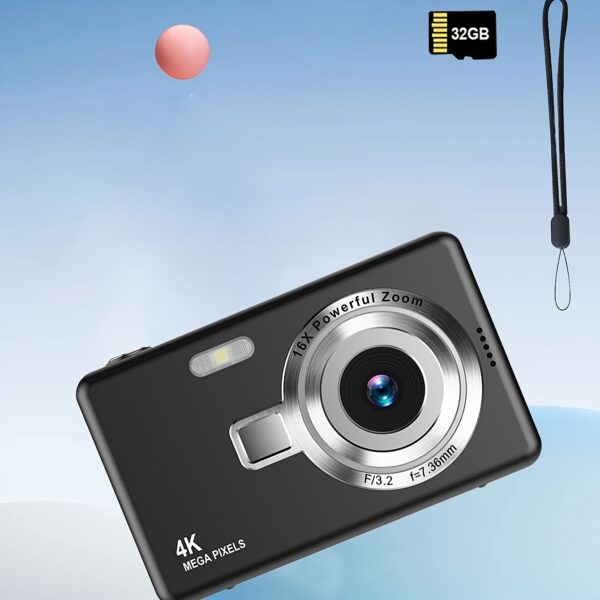 4K Ultra HD Action Camera with 32GB Memory Card - Image 9