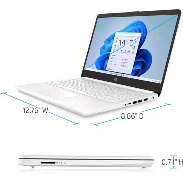 HP Laptop, 14" Display, Intel Celeron N4120, 16GB RAM, 320GB Storage(Windows 11 S) - Image 8