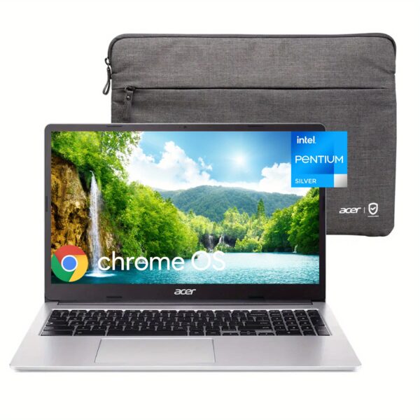 Acer 15.6" Student Chromebook – Intel Pentium N6000, 4GB RAM, Up to 384GB Storage, Chrome OS - Image 4