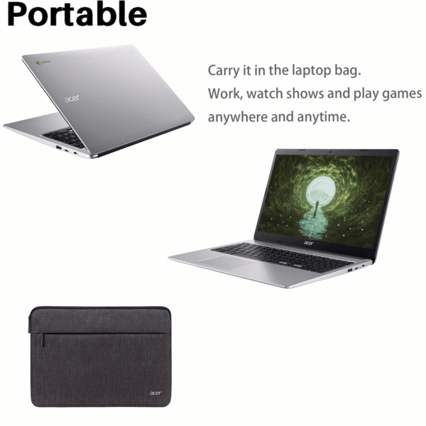 Acer Chromebook 315 – 15.6" HD Laptop for Students & Business - Image 4